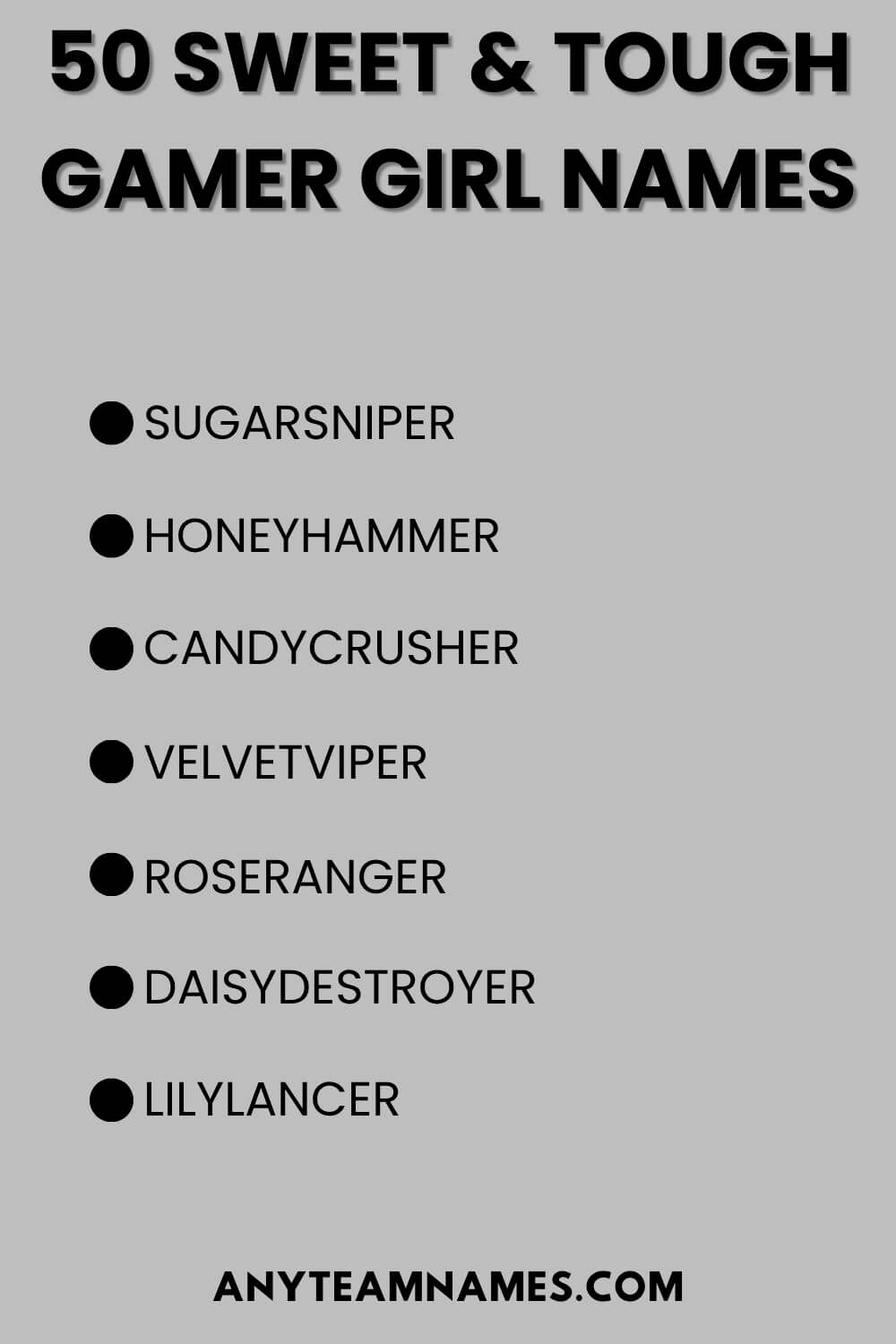 50 Sweet & Tough Gamer Girl Names