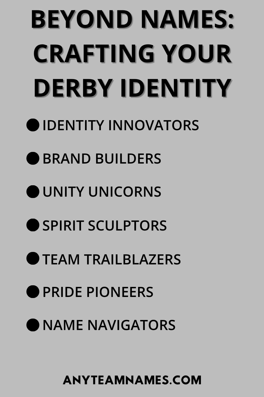 370+ Funny Roller Derby Names For Teams And Players Beyond Names: Crafting Your Derby Identity