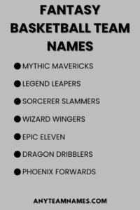 250+ Cool & Funny Basketball Team Names For Your Squad