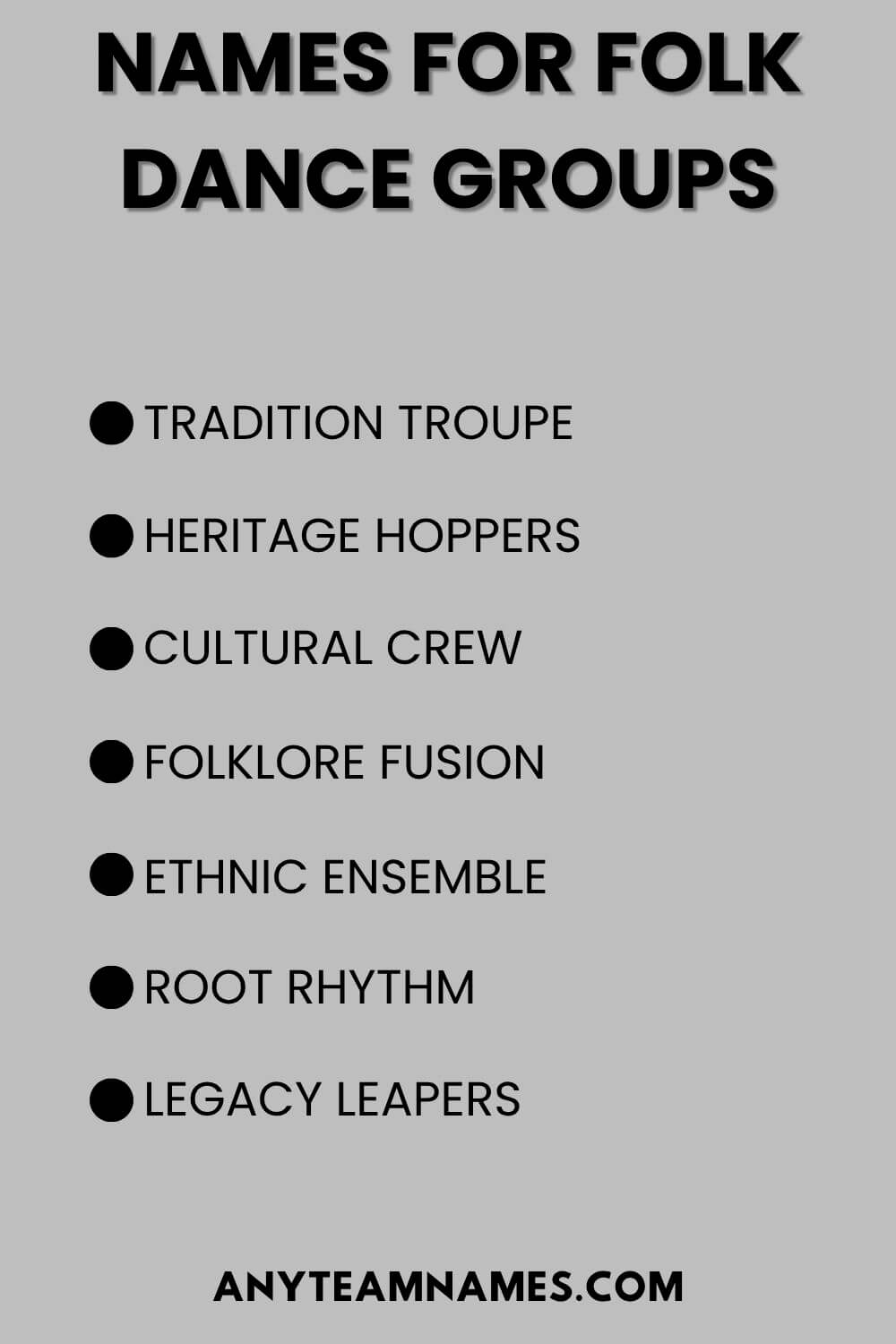 Names For Folk Dance Groups