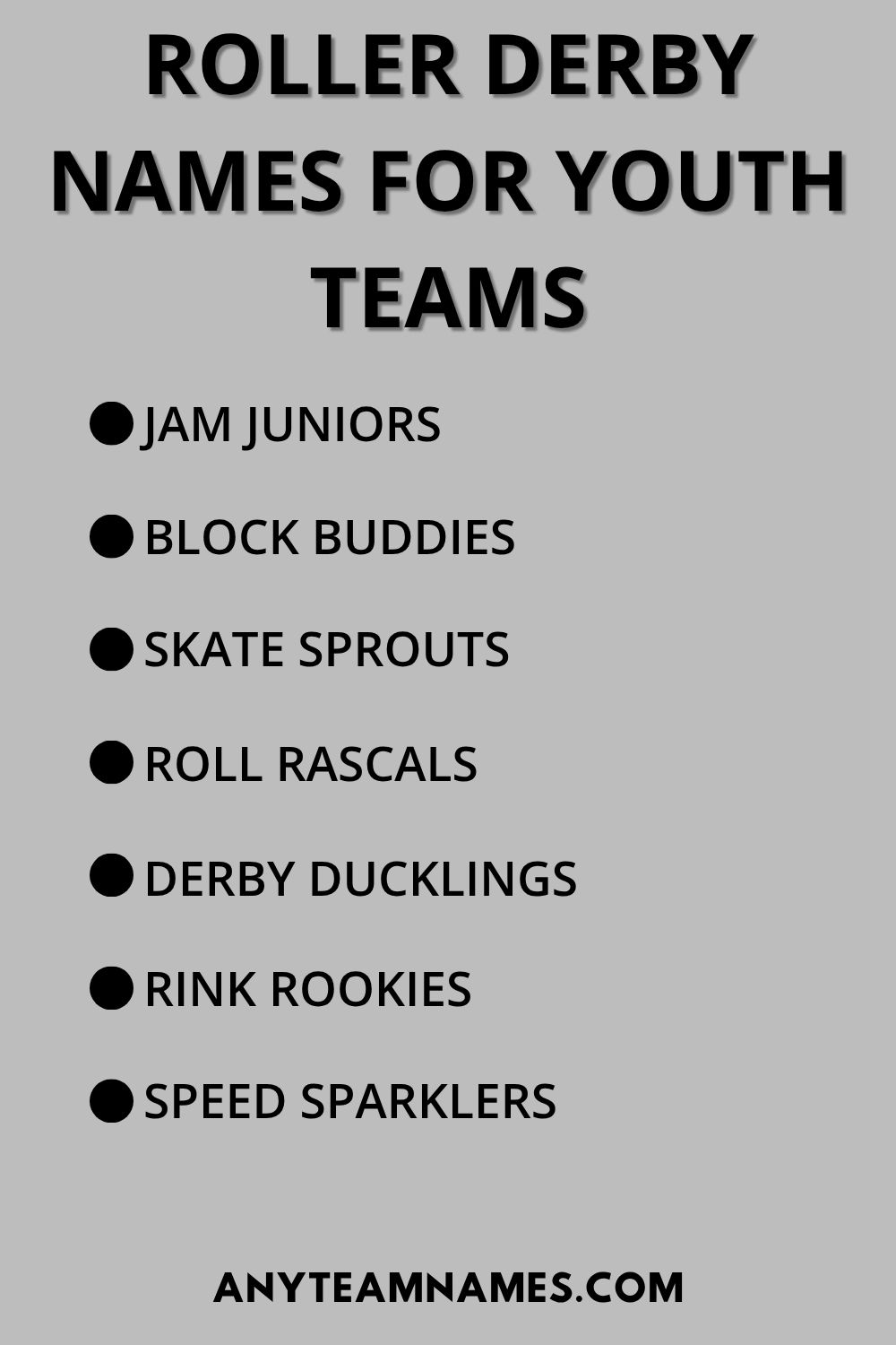 370+ Funny Roller Derby Names For Teams And Players Roller Derby Names For Youth Teams
