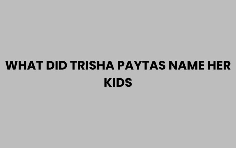 What Did Trisha Paytas Name Her Kids? Find Out Here