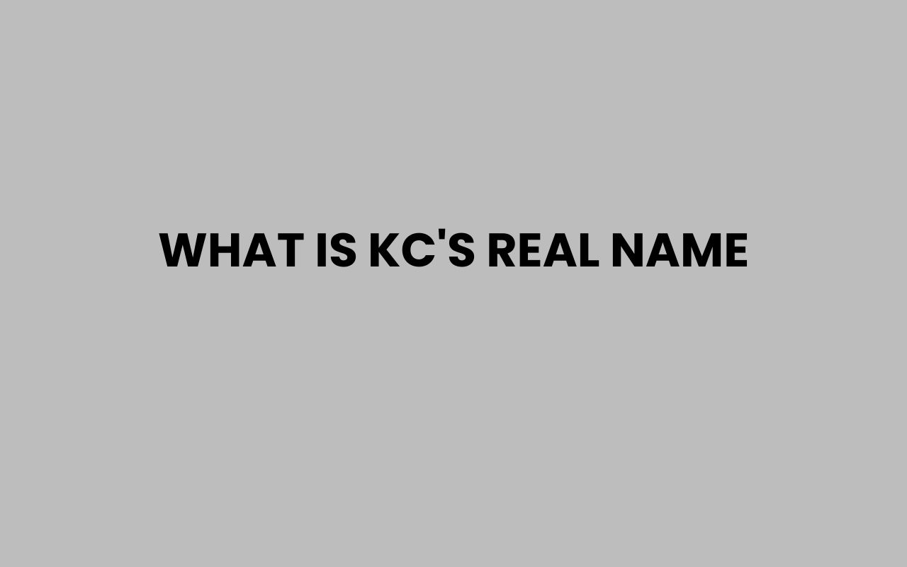 what is kcs real name