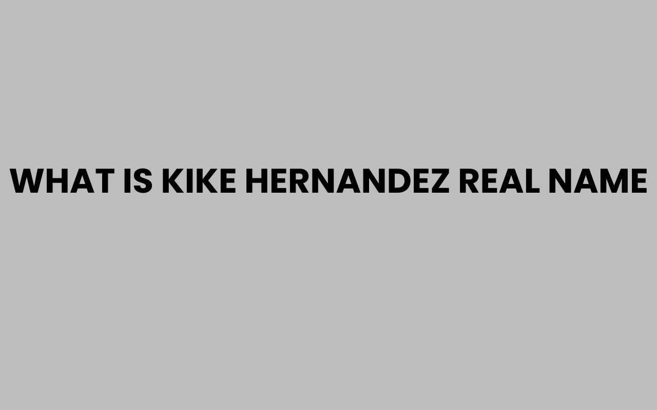 what is kike hernandez real name