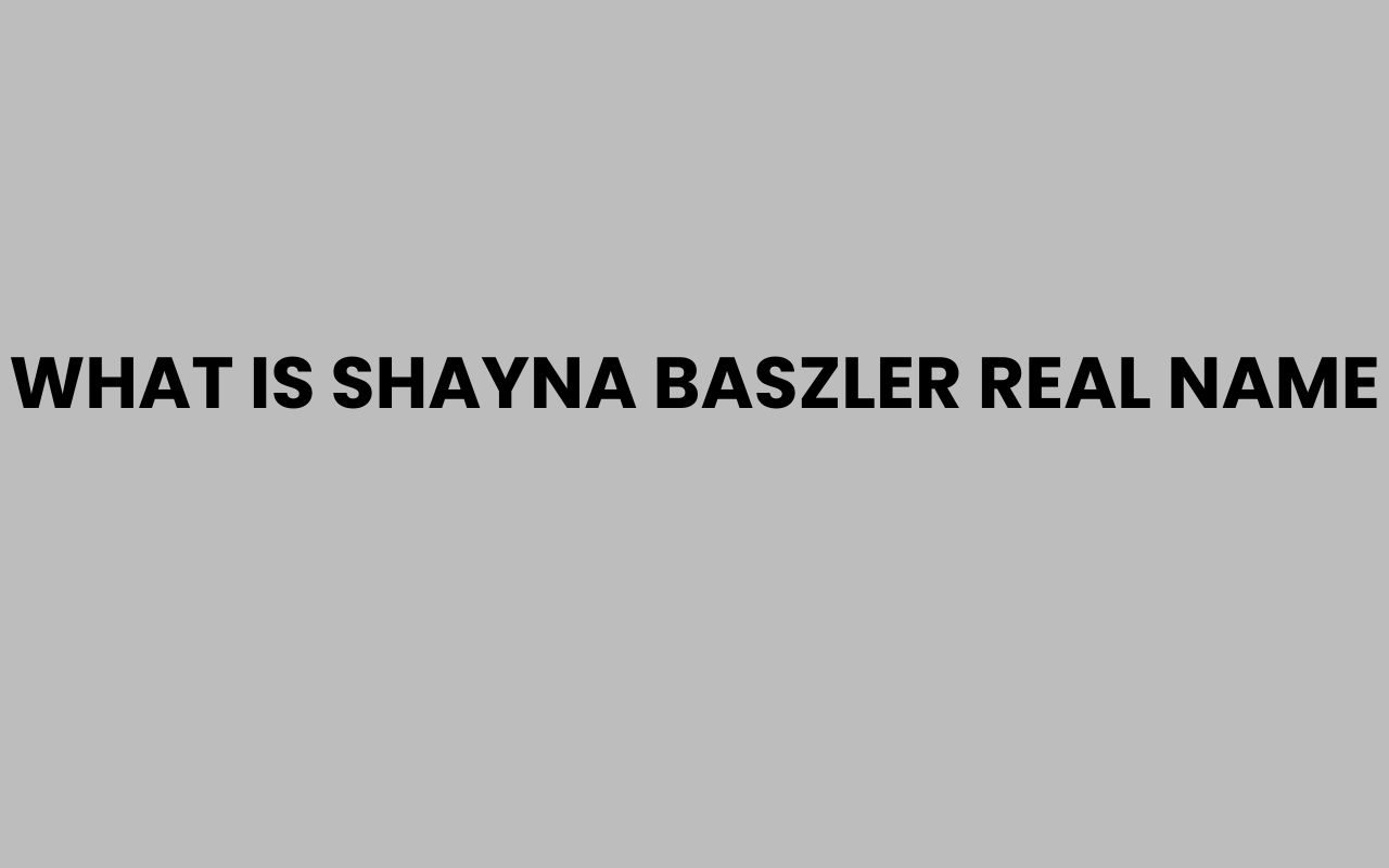 what is shayna baszler real name