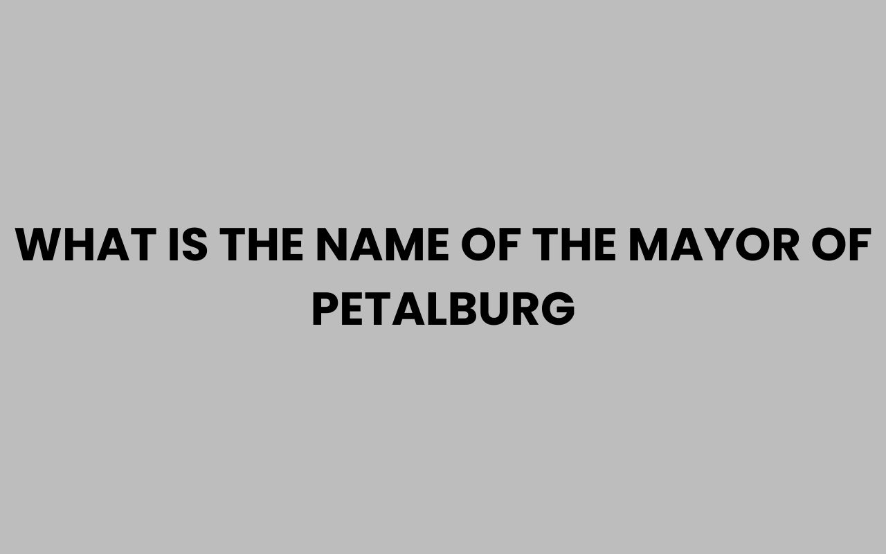 what is the name of the mayor of petalburg