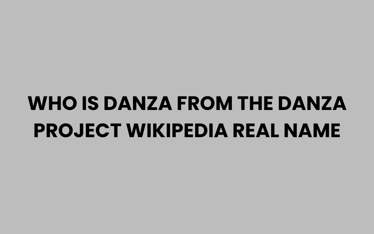 who is danza from the danza project wikipedia real name
